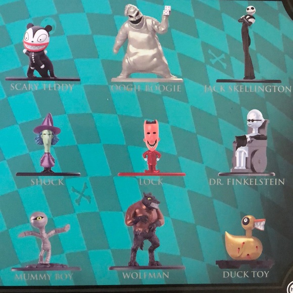 DISNEY TIM BURTONS THE NIGHTMARE BEFORE CHRISTMAS Jada Die Cast Set Series 1 NEW - Picture 11 of 13